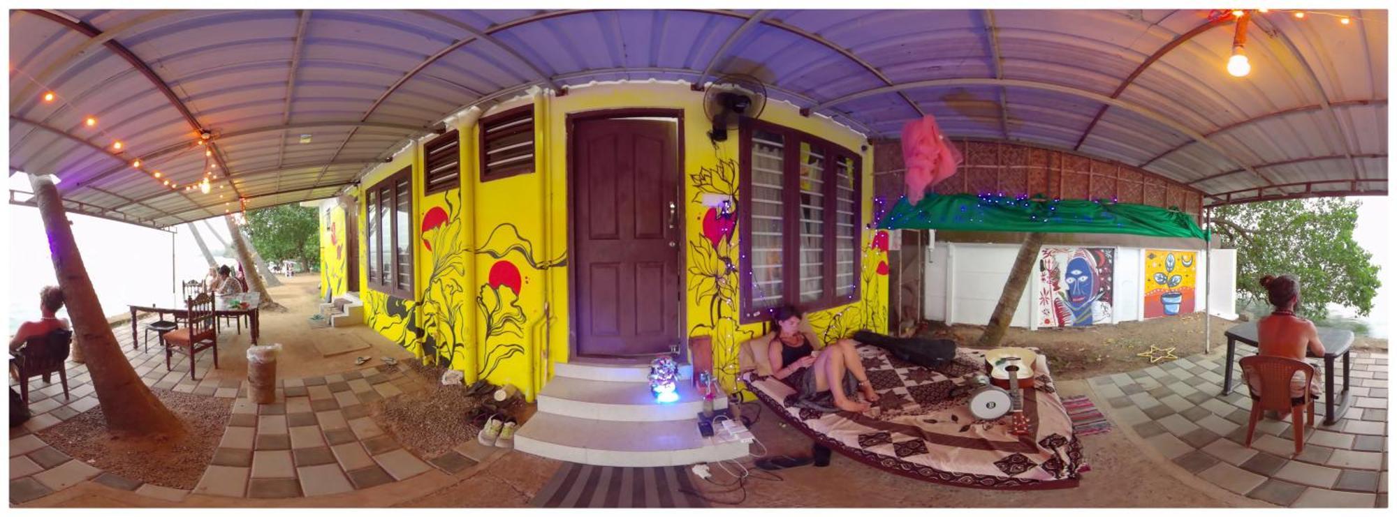 Santa Maria Hostel Munroe Island Mundrothuruth 外观 照片