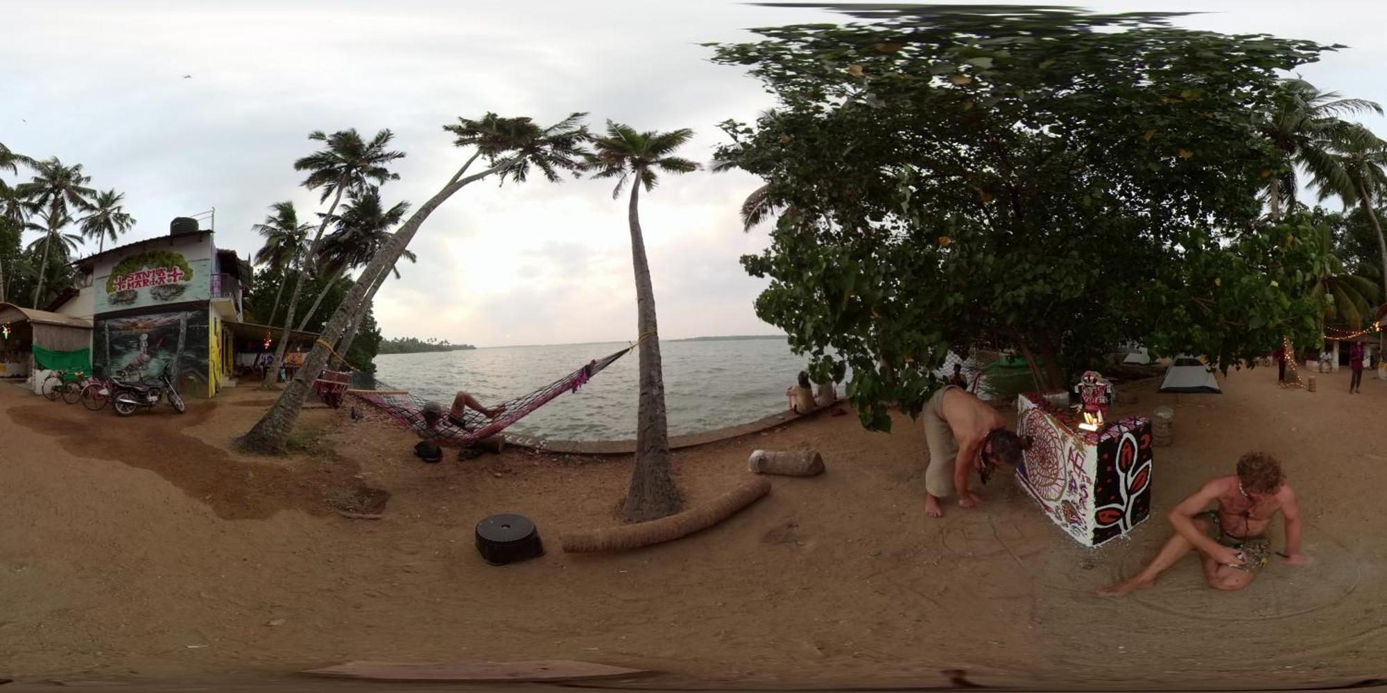 Santa Maria Hostel Munroe Island Mundrothuruth 外观 照片