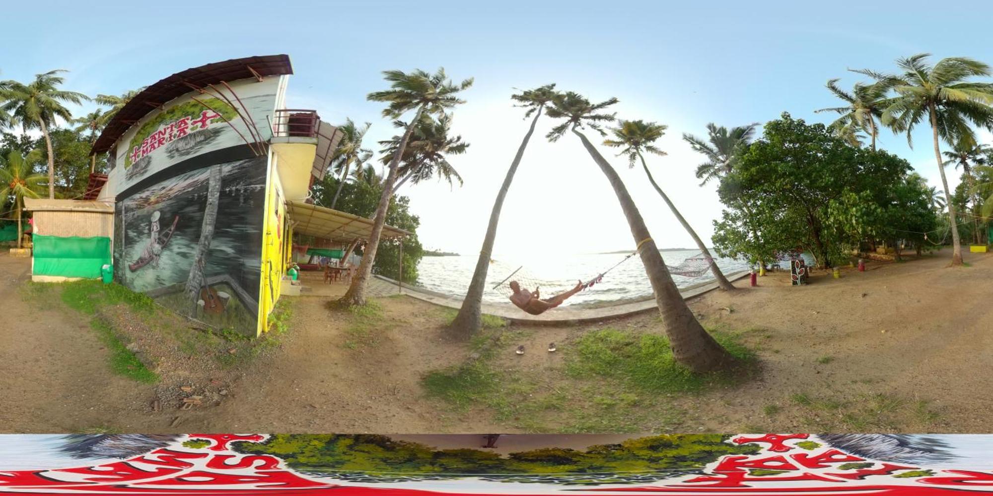 Santa Maria Hostel Munroe Island Mundrothuruth 外观 照片