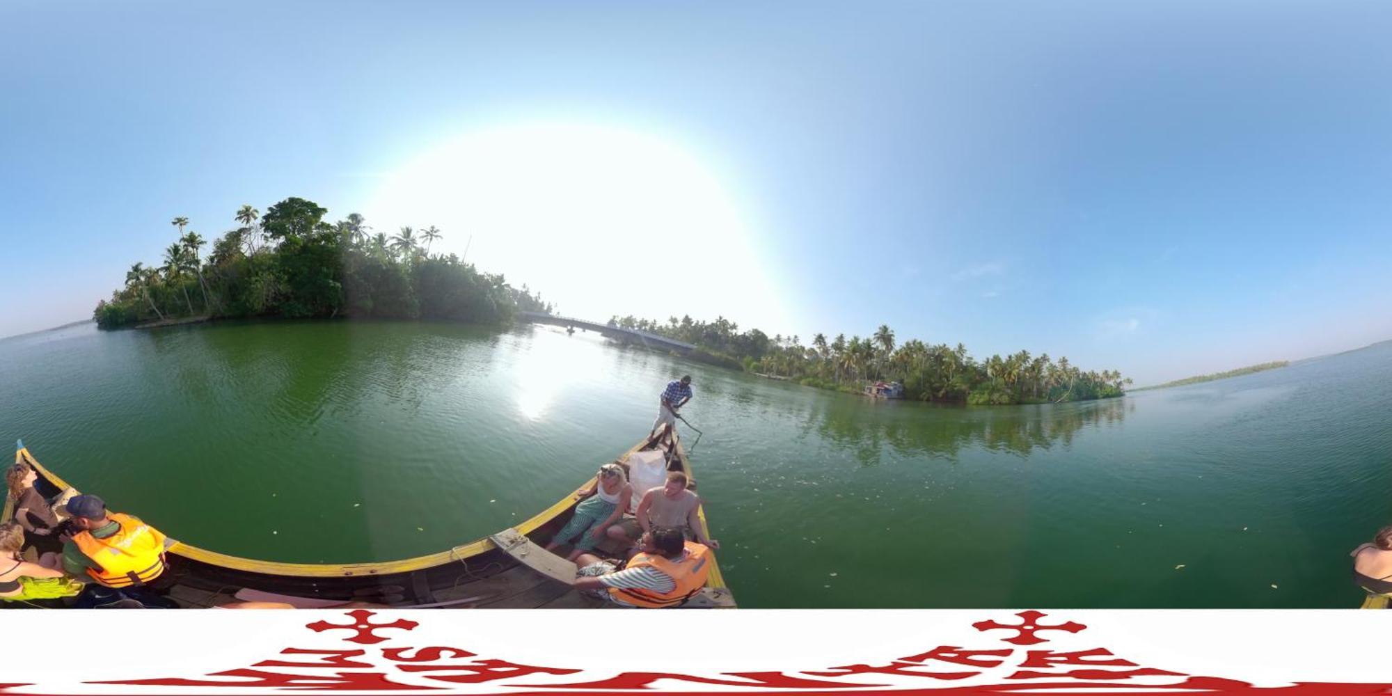 Santa Maria Hostel Munroe Island Mundrothuruth 外观 照片