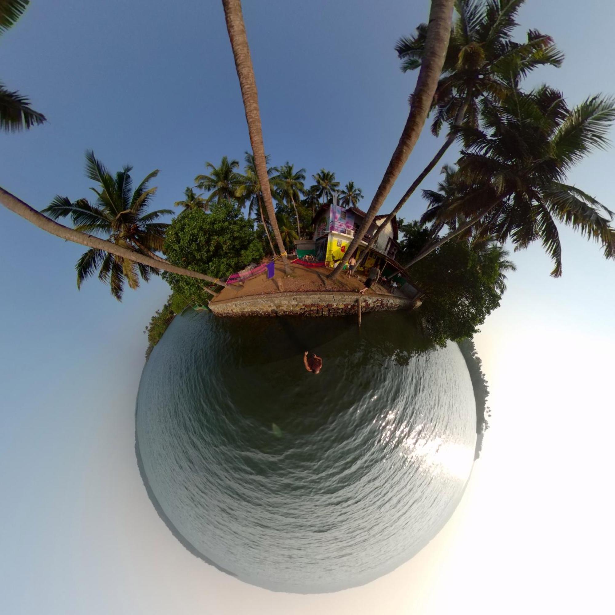 Santa Maria Hostel Munroe Island Mundrothuruth 外观 照片