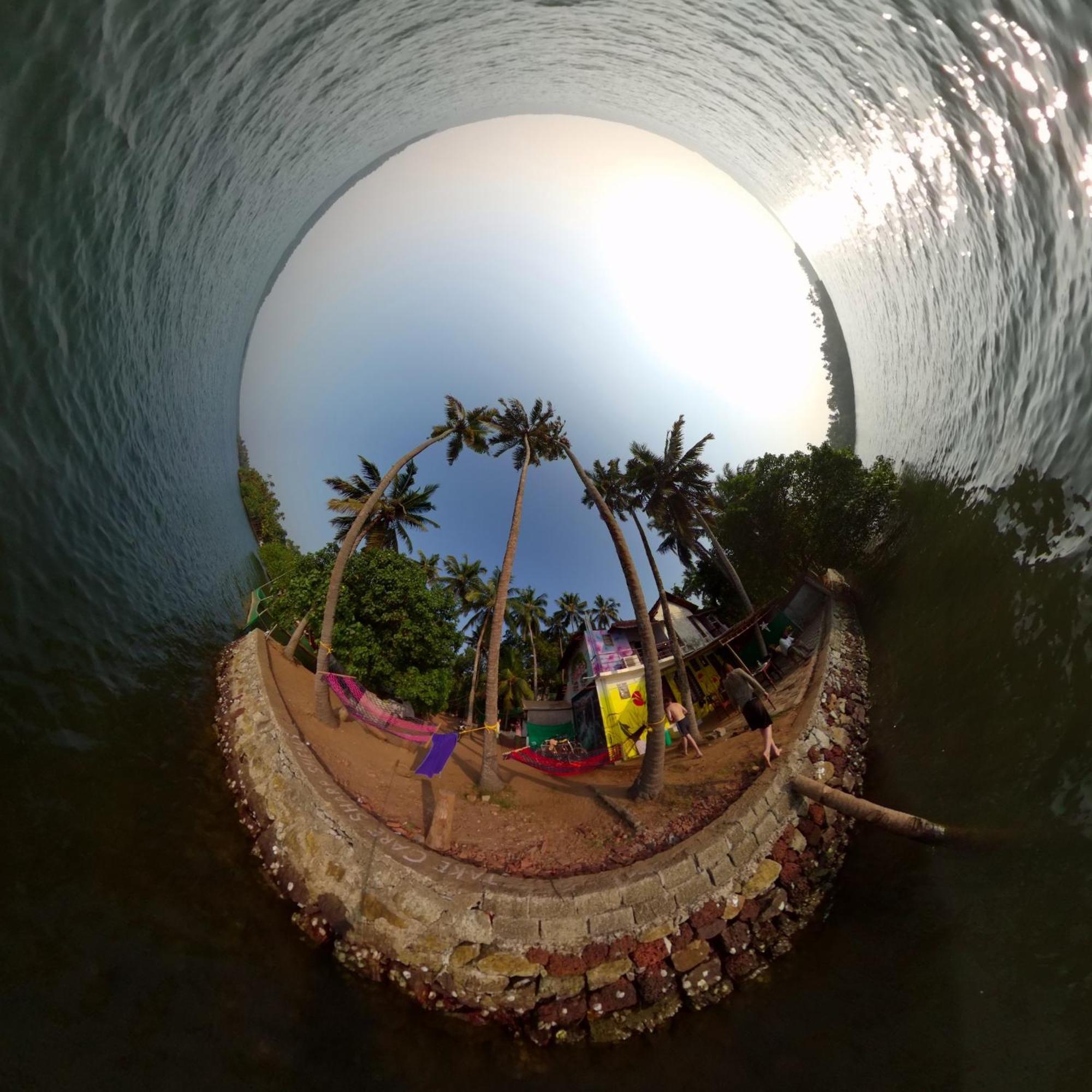 Santa Maria Hostel Munroe Island Mundrothuruth 外观 照片